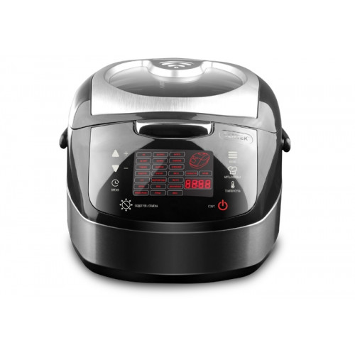 Мультиварка Centek CT-1472 Ceramic чёрный/сталь