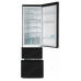 Холодильник HAIER C2F637CGBG GLASS (черный)