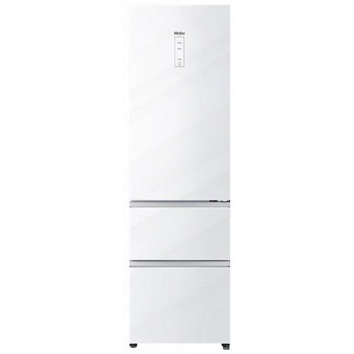 Холодильник HAIER A2F637CGWG GLASS (белый)